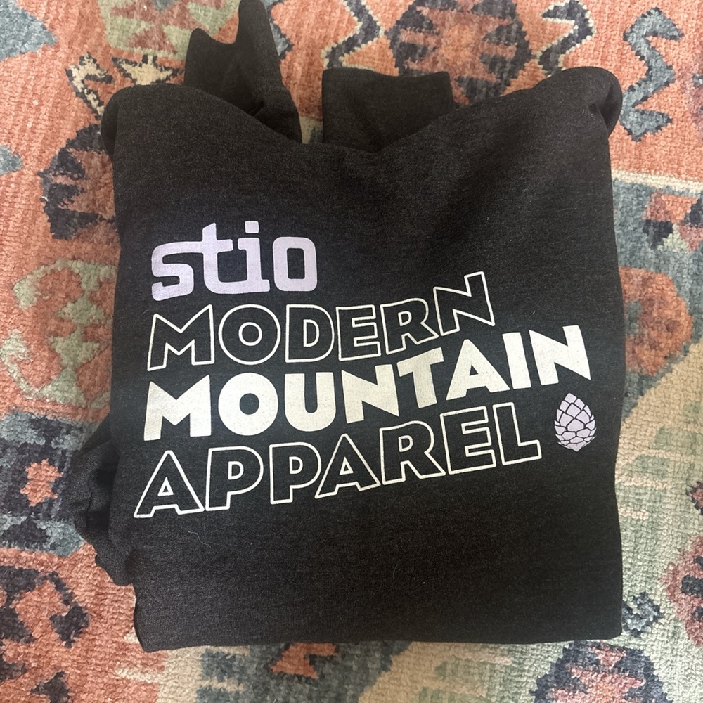 Stio Charcoal Hoodie